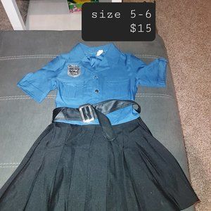 Kids cop costume